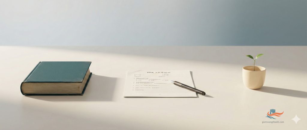 Lộ trình luyện đề HSK 3.0 thong dong từ học nền tảng đến khi sẵn sàng đi thi.