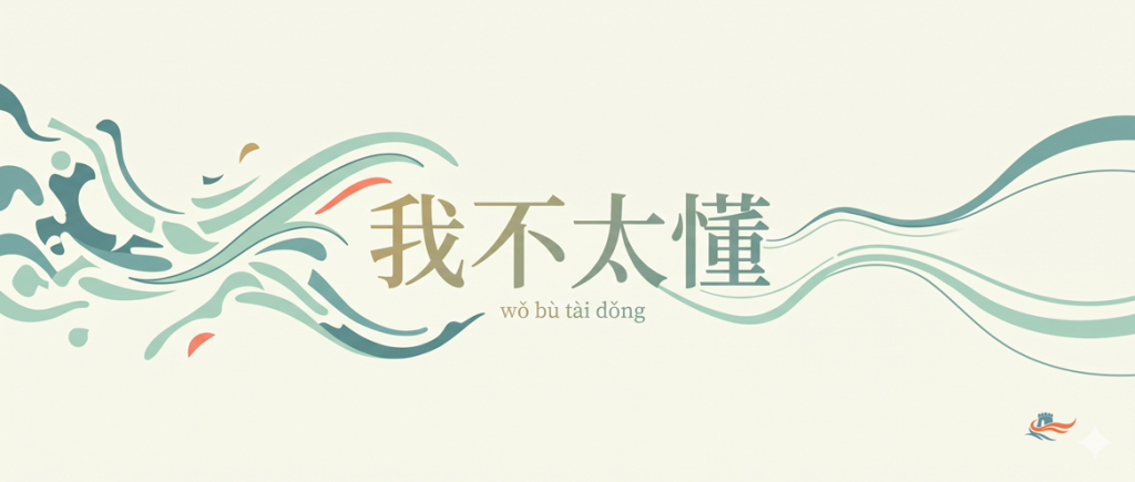 Minh họa quá trình chuyển từ cảm giác âm thanh tiếng Trung trôi qua vô nghĩa sang việc dần nhận ra những câu quen thuộc nhờ sự lặp lại và tiếp xúc thường xuyên.